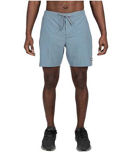Men's 2 Life 7 Mid Rise Quick Dry Stretch 2-in-1 Shorts