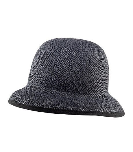 Women's Straw Bucket Hat