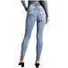 Women's Curvy Elyse Mid Rise Skinny Jeans