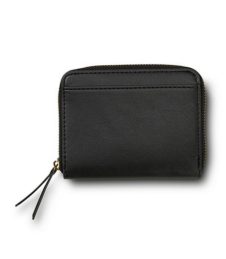 Women's Mini Wallet with Adjustable Shoulder Strap