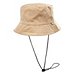 Men's Reversible Printed To Solid Bucket Hat with Adjustable Chin Strap