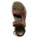 Men's Sacramento Nestfit Freshtech 3-Strap Sandals - Dark Brown