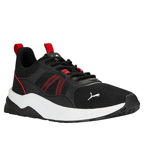 Men's Anzarun 2.0 Sneakers - Black/White/Red