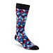 Mi-chaussettes décontractées à motifs géométriques avec FRESHTECH pour hommes