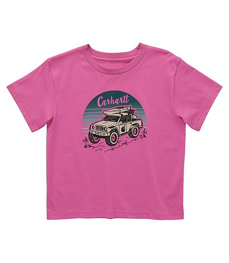 Toddler Girls' Off Road Crewneck T Shirt