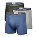 Men's 3 Pack Solid Boxer Briefs Underwear