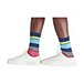 Men's Casual Bright Super Stripe Crew Socks