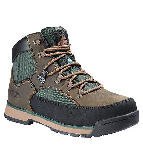 Chaussures de randonnée imperméables à protection en acier et en composite avec ComfortZone pour hommes, Greb