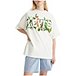 Women's Short Stack Graphic Relaxed Fit T Shirt
