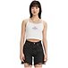 Women's 90's Slim Fit Graphic Cropped Tank Top
