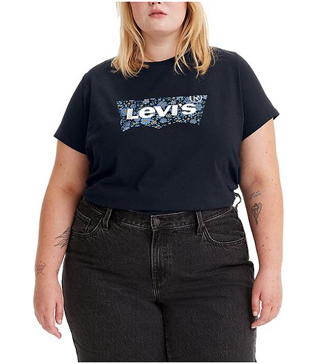 Le t-shirt parfait avec graphique chauve-souris pour femmes - taille plus