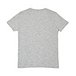 T-shirt à col ras du cou avec poche contrastante pour garçons, gris chiné
