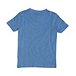 T-shirt à col ras du cou avec poche contrastante pour garçons, bleu moyen