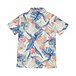 Youth Boy's Tropical Print Short Sleeve Shirt with Pocket