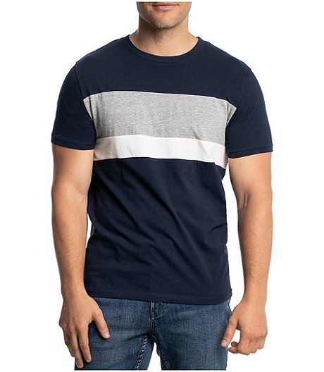 Men's Allan Colourblock T Shirt - Online Only