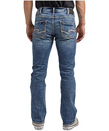 Silver® Jeans Co. Men's Jace Slim Fit Boot Cut Stretch Denim Jeans