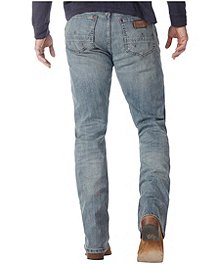 Wrangler Men's Retro Mid Rise Slim Bootcut Stretch Denim Jeans