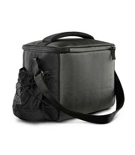 2-Way Zip Lunch Bag with Shoulder Strap