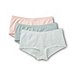 Women's 3 Pack Cotton Stretch Boyshorts Underwear