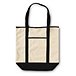 Women's Canvas Tote Bag With Pockets
