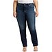 Women's Avery High Rise Straight Jeans Plus Size - ONLINE ONLY