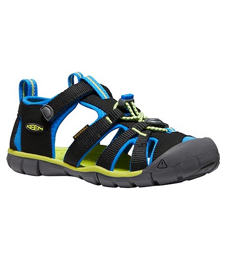 Youth Newport H2-Y Sandals - Black/Brilliant Blue - ONLINE ONLY