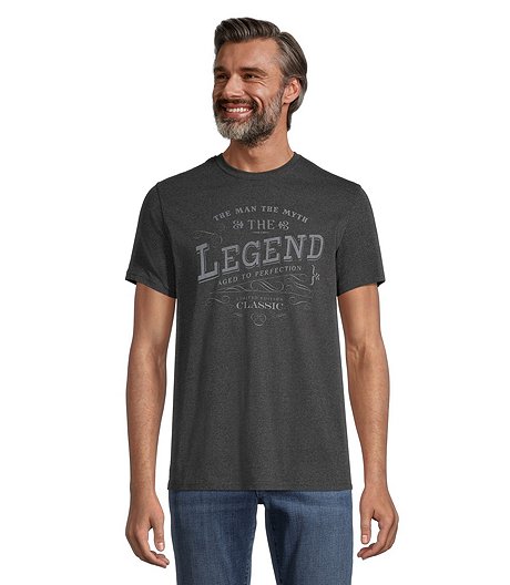 Men's Jumpstart Man Myth Legend Classic Fit Graphic T Shirt