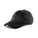Unisex Fitted Ball Cap with Logo - Black
