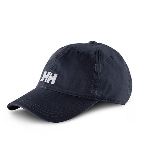 Unisex Fitted Ball Cap with Logo - Navy
