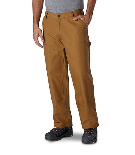 Pantalon de travail fonctionnel en coutil à devant double épaisseur pour hommes