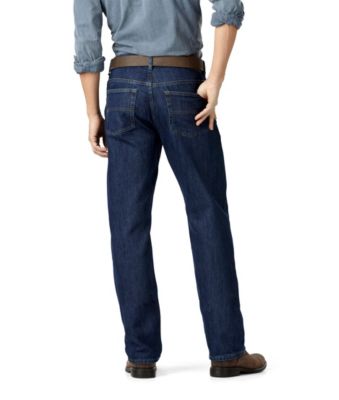 men's high rise relaxed fit jeans