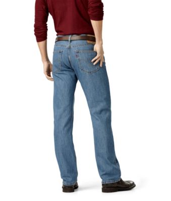 levis 505 regular fit medium stonewash