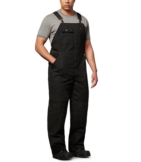 Men's Duck Bib Overalls With Removable Lining