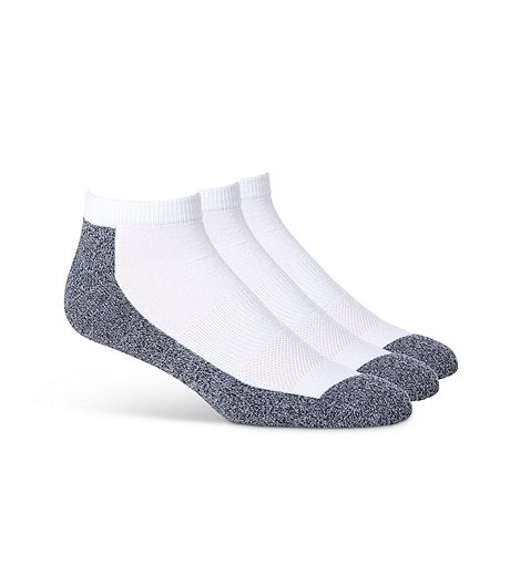 Men's 3 Pack Quad Comfort Low Cut Sport Socks