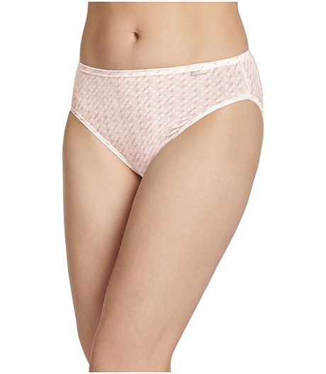 Women's 3 Pack Elance Supersoft Underwear French Cut Panties 