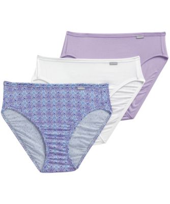 Paquet de 3 culottes ultra-douces coupe française Elance pour femmes Crème 7