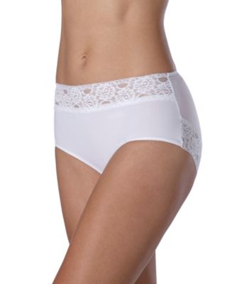 Women's Secret Microfibre Modern Brief White Medium Women's Secret Microfibre Modern Brief White Medium