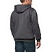 Men's Paxton Rain Defender Water Repellent  Zip Front Hoodie Sweatshirt - Carbon Heather