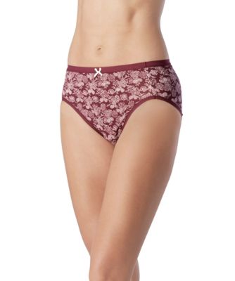 Women's Denver Hayes 2-Pack PFP Cotton Stretch Hi-Cut Wine/Pink Floral Small Women's Denver Hayes 2-Pack PFP Cotton Stretch Hi-Cut Wine/Pink Floral Small