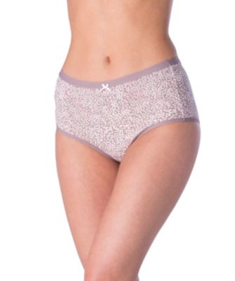 Women's Denver Hayes 2-Pack PFP Cotton Stretch Modern Brief Ivy/Taupe Ditsy Floral Large Women's Denver Hayes 2-Pack PFP Cotton Stretch Modern Brief Ivy/Taupe Ditsy Floral Large