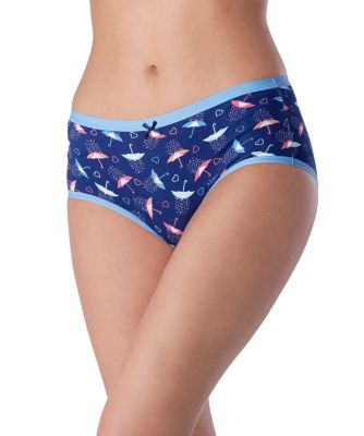Women's Denver Hayes 2-Pack PFP Cotton Stretch Hip-Hugger Navy Umbrella Medium Women's Denver Hayes 2-Pack PFP Cotton Stretch Hip-Hugger Navy Umbrella Medium