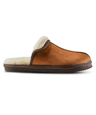 mens slippers sherpa