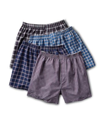 mens woven boxers