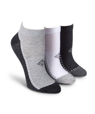 Women's Columbia Women's 3-Pack Explorer Contrast Foot Low Cut Sock White 6-10 Women's Columbia Women's 3-Pack Explorer Contrast Foot Low Cut Sock White 6-10