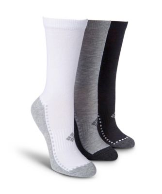 Women's Columbia Women's 3-Pack Explorer Contrast Foot Crew Sock Pink 6-10 Women's Columbia Women's 3-Pack Explorer Contrast Foot Crew Sock Pink 6-10