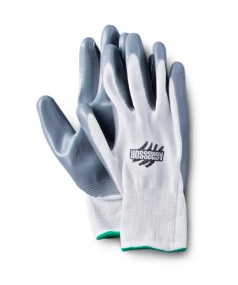 nitrile dipped gloves