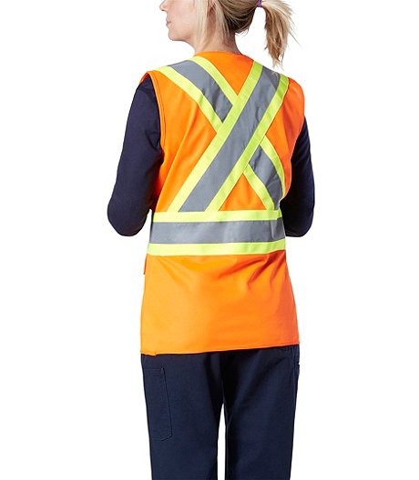 womens hi-vis safety vest marks on women's safety vest canada