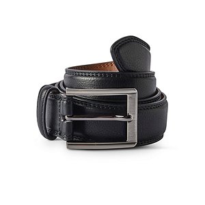 Men's Leather Dress Belt - Black | Mark's