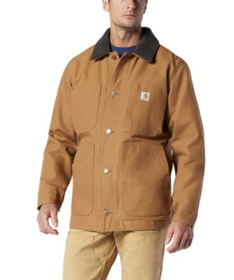 carhartt full swing denim chore coat