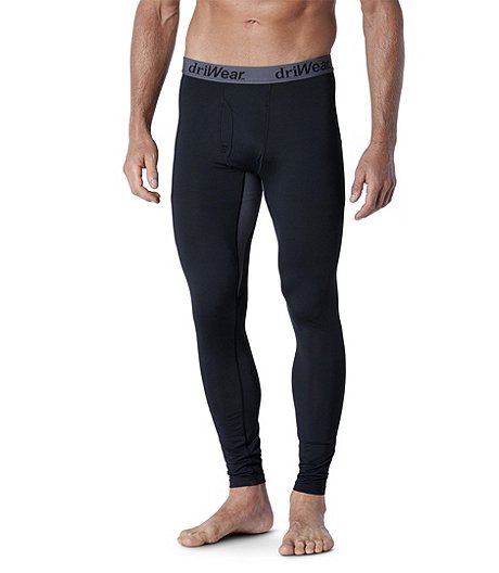 Men's driWear with X-Odor Base Layer Pants - Black Grey
